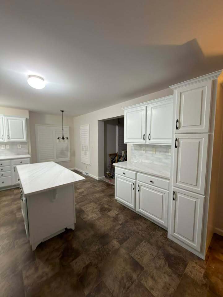 Cabinet Painting: Before & After - 