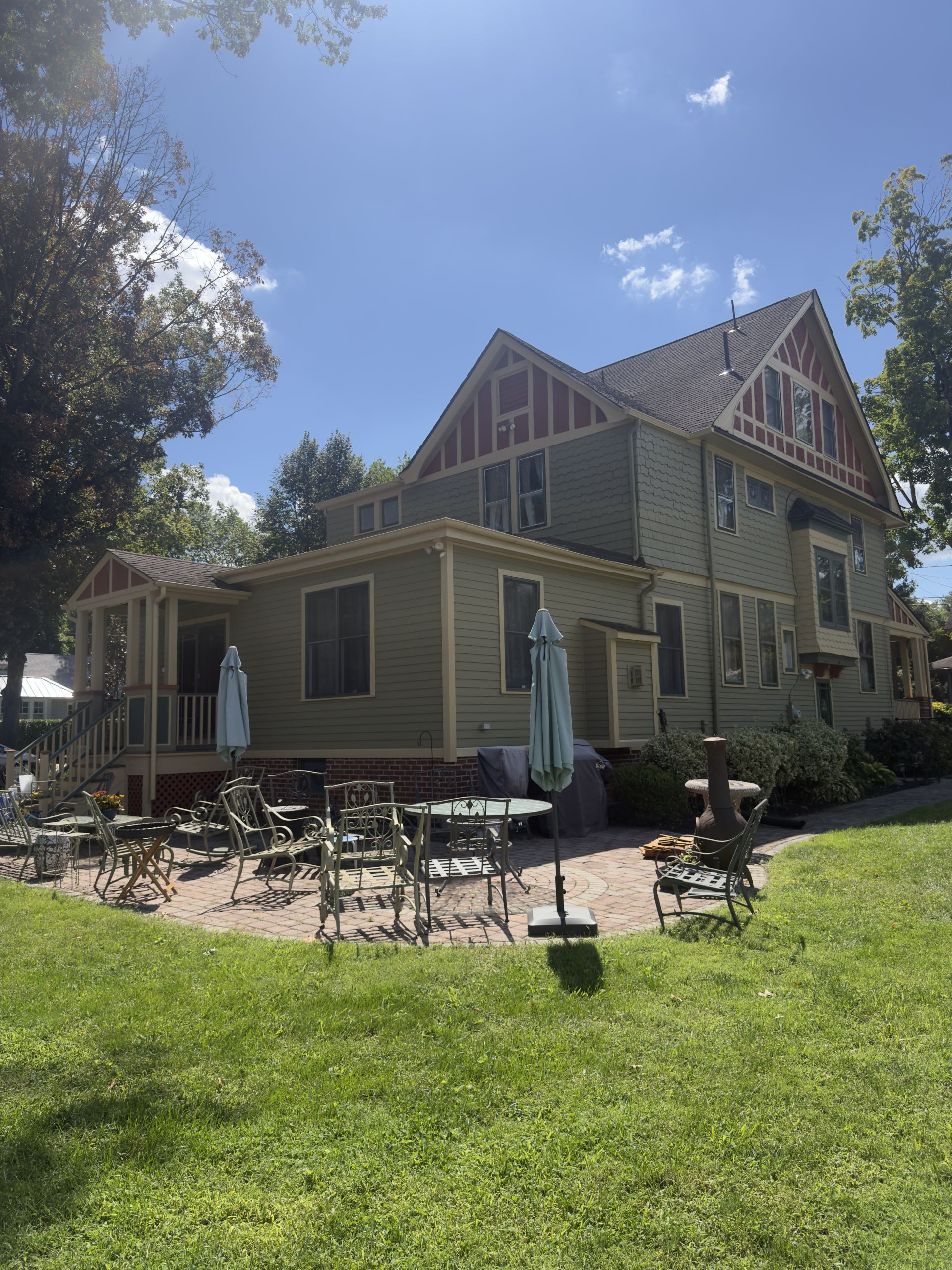 Full Exterior Repaint & Light Carpentry – Haddonfield, NJ - 